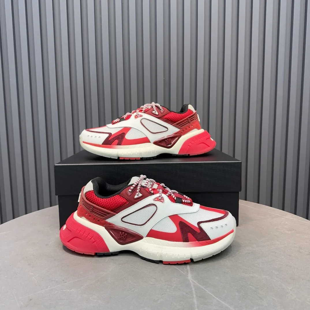 [AMIRI Amir] P: 760💰Size for couples: Female 35-40; Male 39-44; (Customized at 45.46) AMIRI Amir New Autumn and Winter Products New Autumn Latest Catwalk Couple Color Block Bread Casual Sports Shoes Series 〰 Casual fashion style full of details New generation of bone shoes popular classic upgrades Super comfortable and super popular! AUTRY is an exclusive version of AUTRY couple casual shoes from a high street brand in Los Angeles. Many celebrity Internet celebrities have the same style. Chinese new rapper Xiaobai Gali, Wang Yibo, Yang Mi and other Internet celebrity bloggers are competing for their feet. The three-dimensional molded metal logo on the side of the AJ1 shoe is on par with Nike's popular Fog. The heroic value instantly has a bit of punk rock flavor, all showing fashion sense and street style... ▪ Upper: original custom-made cowhide + original custom-made breathable mesh ▪Inner lining: original customized breathable mesh ▪Outsole: original molded two-color TPU rubber combination outsole.